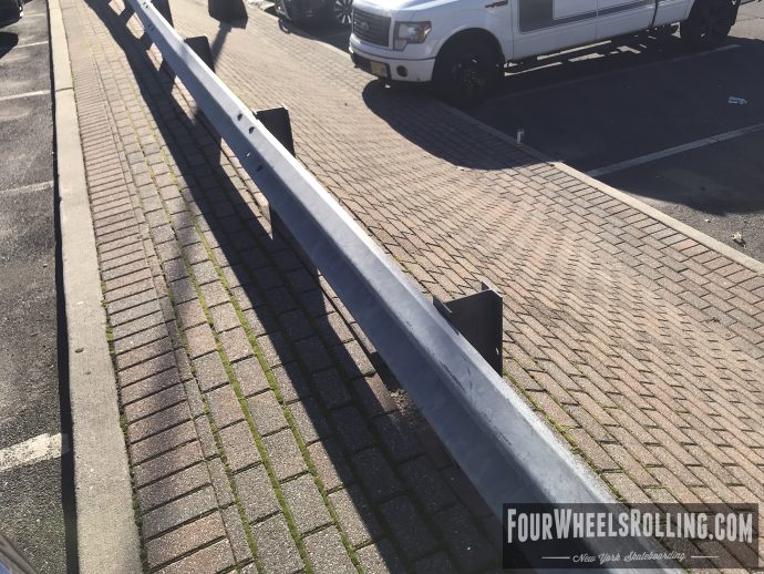 Baldwin Guardrail into Bank Long Island Skateboarding Spots