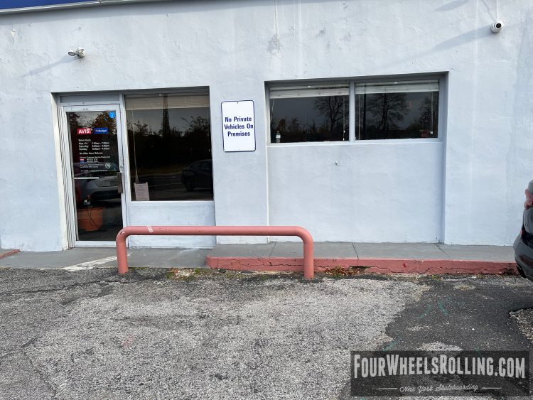 Lynbrook Avis Rail Long Island Skateboarding Spots