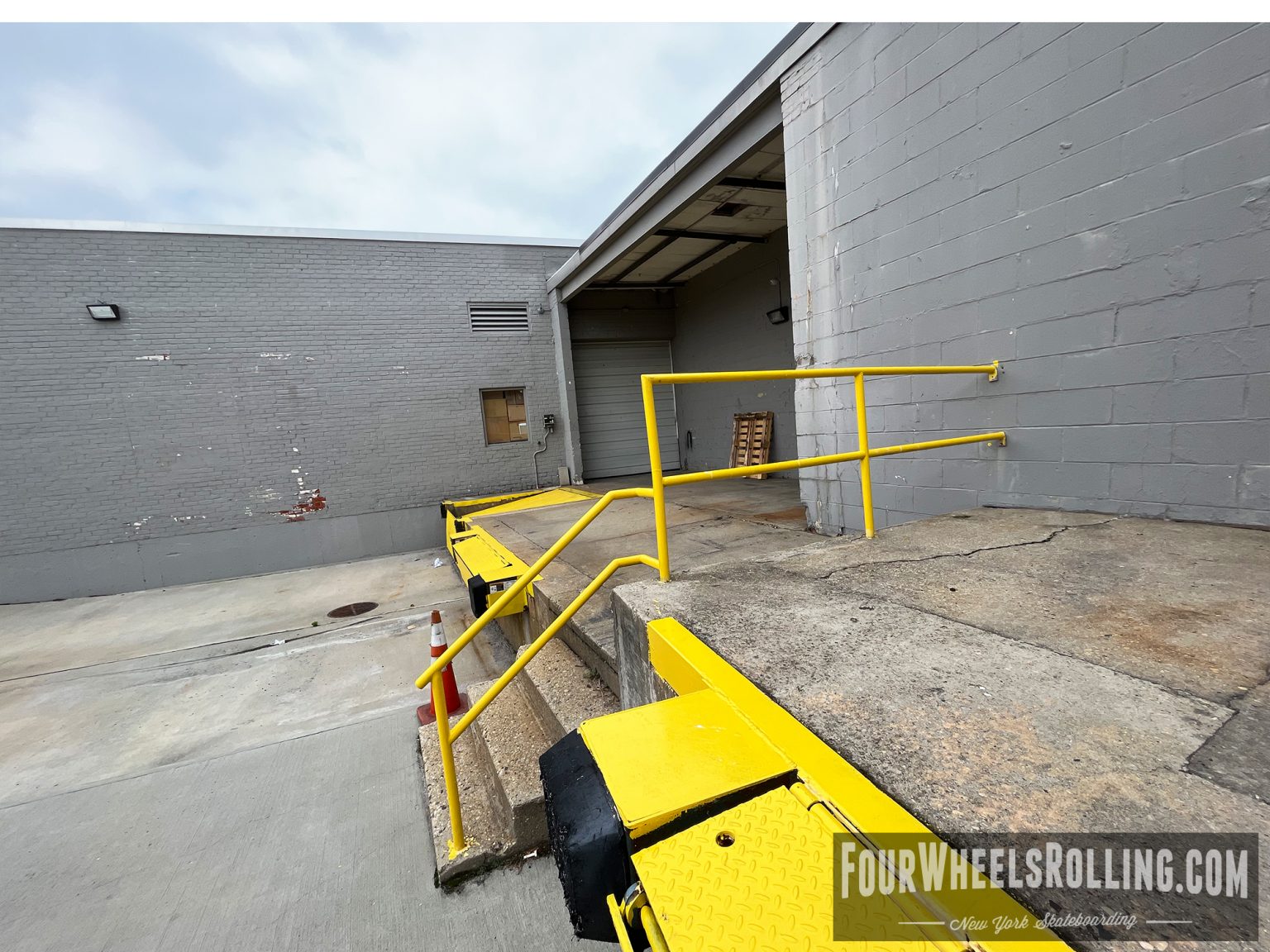 Hicksville Loading Dock Gap Long Island Skateboarding Spots